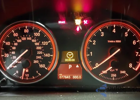 2008 BMW 335I из США, поврежденный, VIN WBAVB77588NM06517